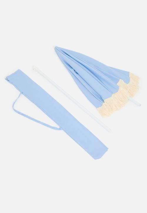 H&S - Beach umbrella 176cm - blue