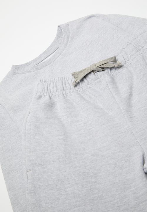 Pop Candy - Plain tracksuit set - grey