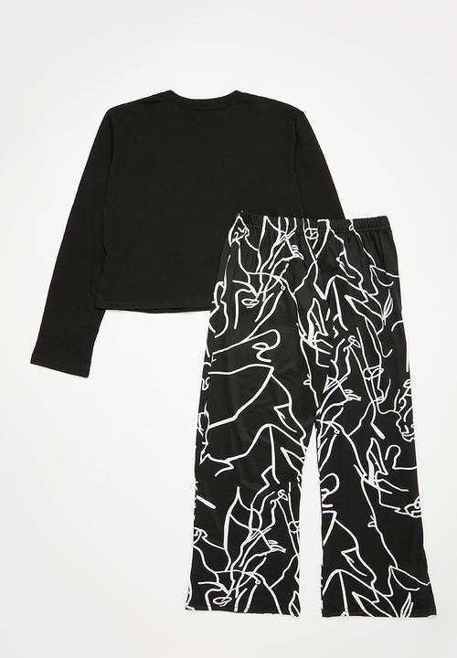 Pop Candy - Pj set - black