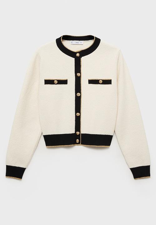 MANGO - Cardigan Camila - Light Beige