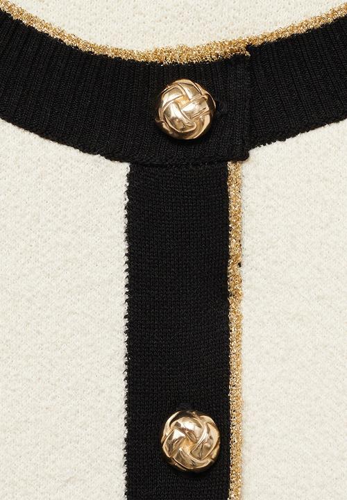 MANGO - Cardigan Camila - Light Beige
