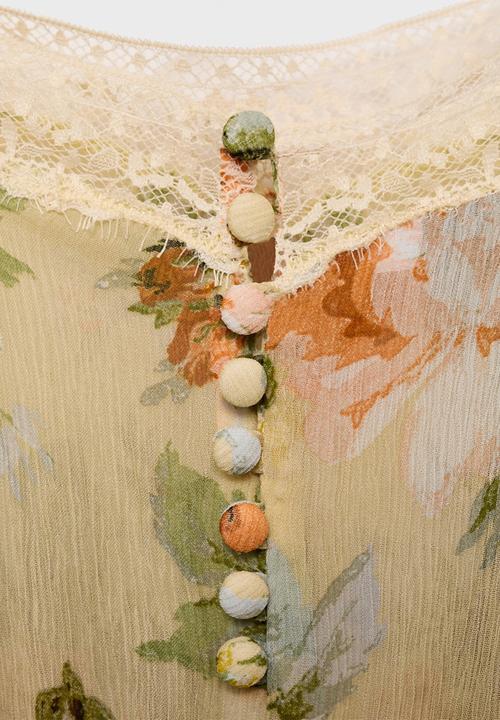 MANGO - Jumpsuit Stella - Light Beige
