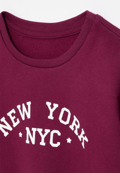Pop Candy - Sweartshirt-maroon 