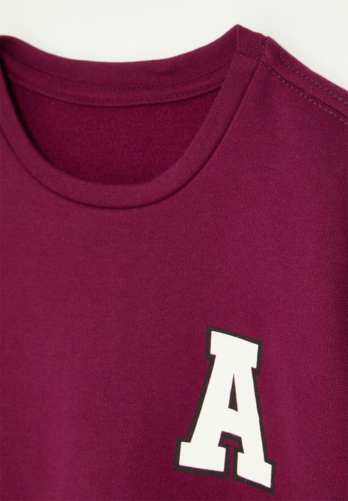Pop Candy - Sweatshirt - maroon 