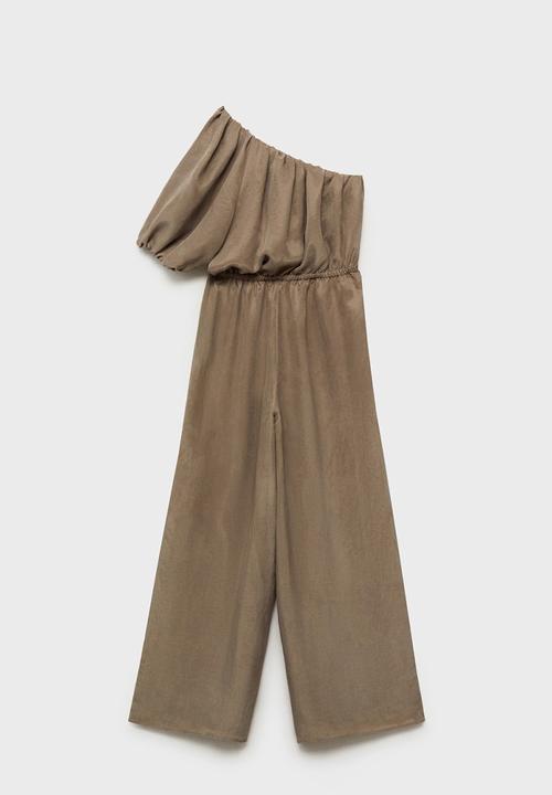 MANGO - Jumpsuit Bruma - Light/Pastel Grey