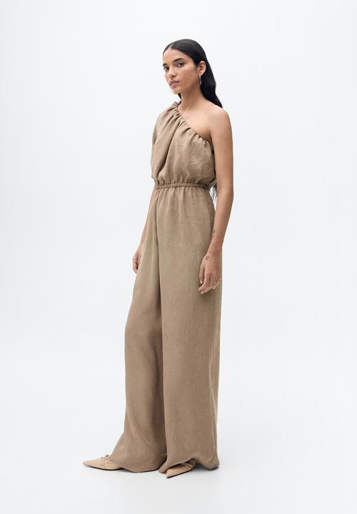 MANGO - Jumpsuit Bruma - Light/Pastel Grey