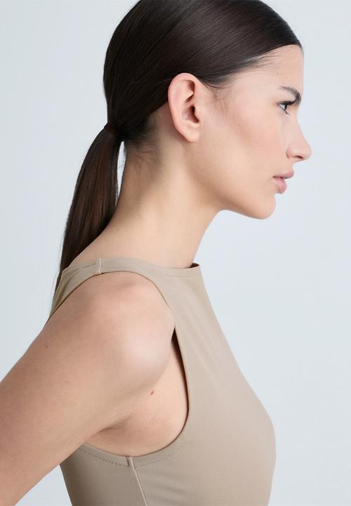 MANGO - Top Tecla - Light Pastel Brown