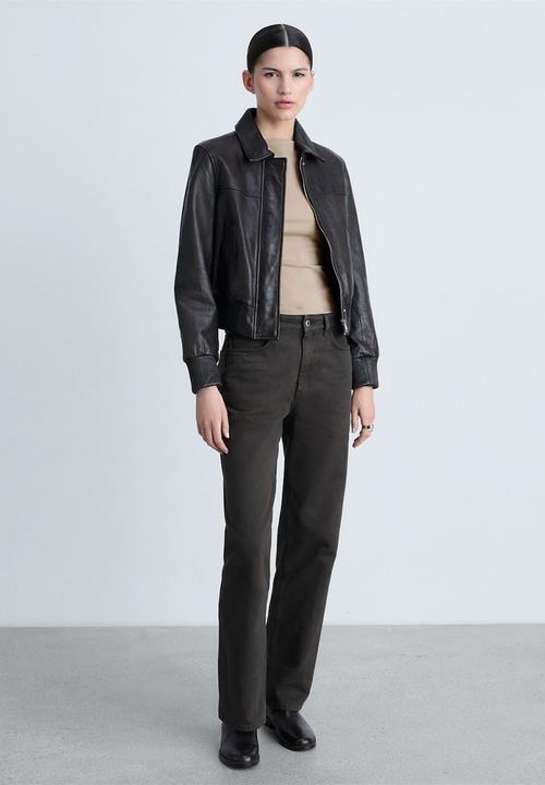 MANGO - Top Tecla - Light Pastel Brown