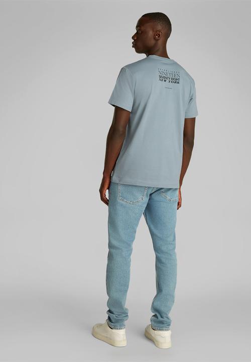 Calvin Klein - Typeface graphic tee - lead
