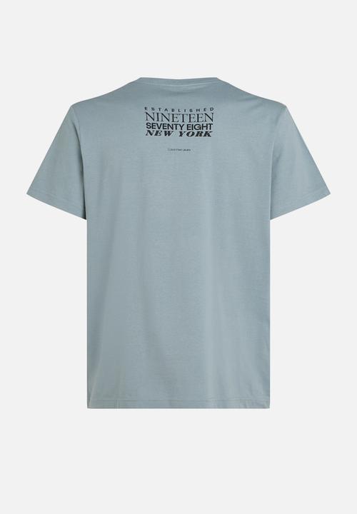 Calvin Klein - Typeface graphic tee - lead