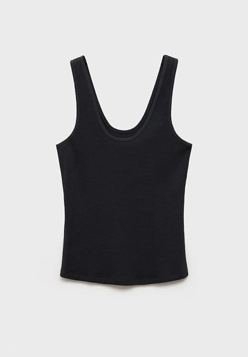 MANGO - Top Kurt - Charcoal