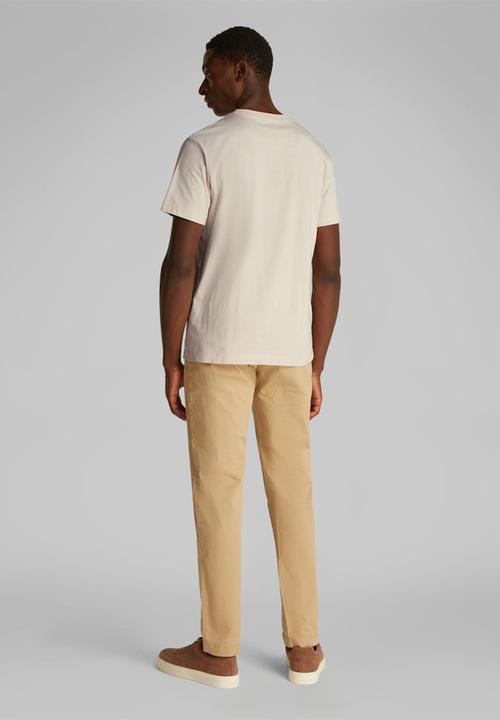 Calvin Klein - Minimal logo tee - moonbeam
