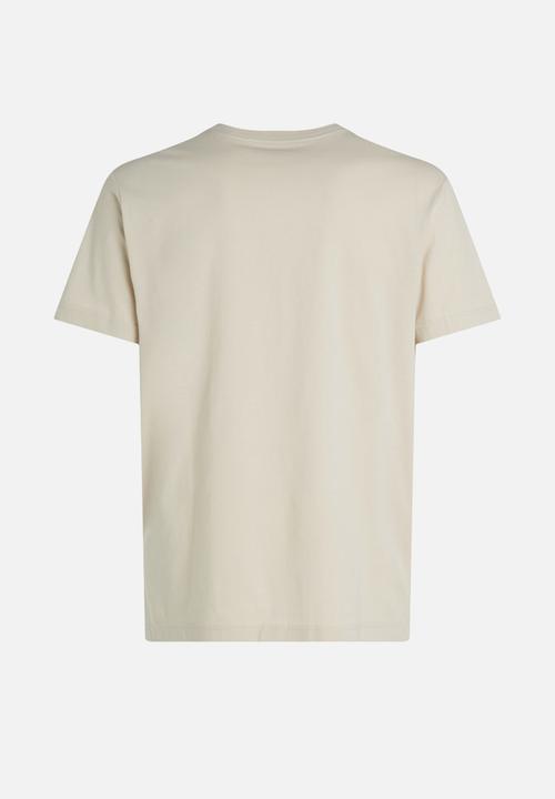 Calvin Klein - Minimal logo tee - moonbeam