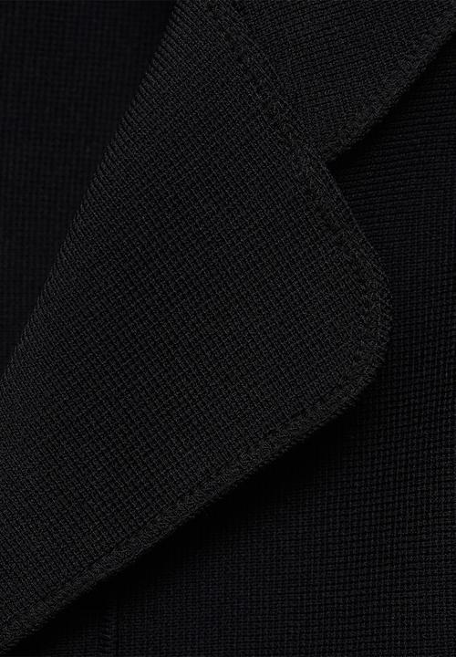 MANGO - Jacket Adrap - Black