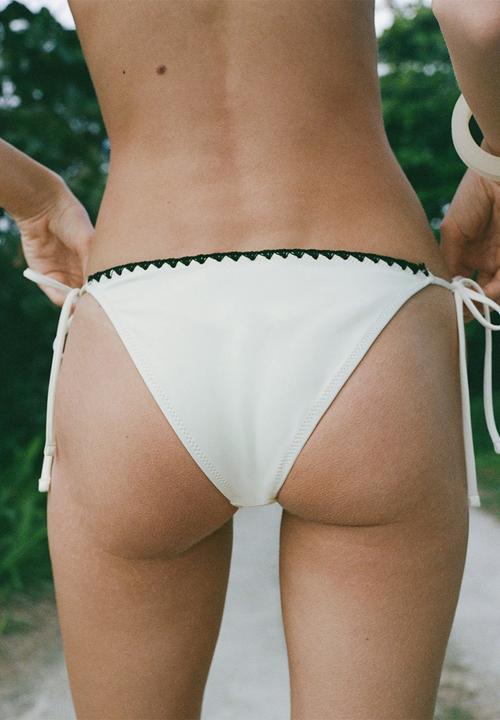 MANGO - Bikini Pantie Salines - White