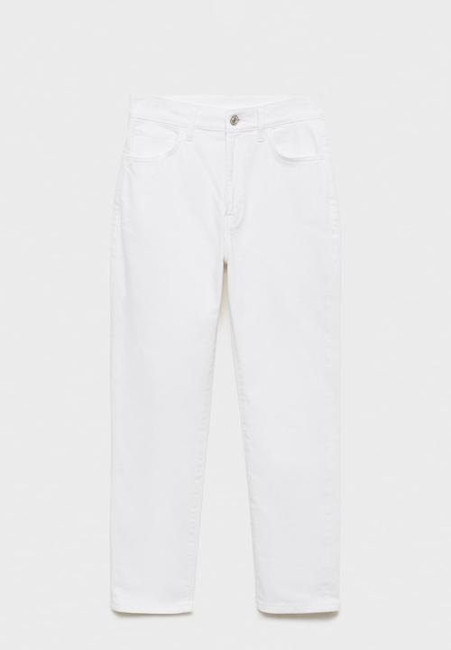 MANGO - Jeans Claudia - White