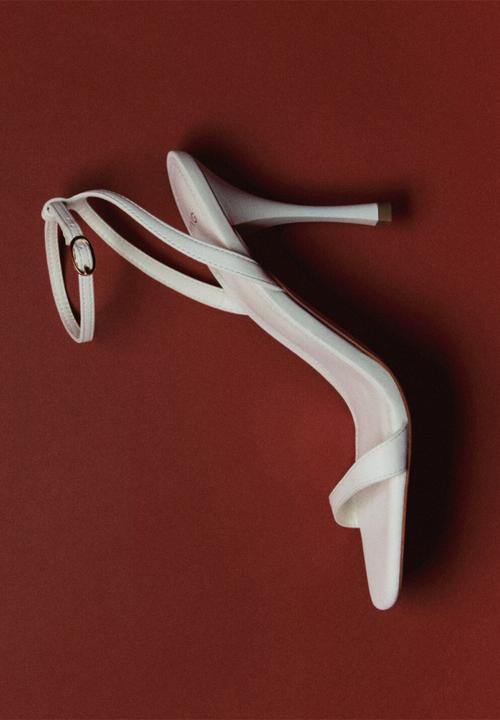 MANGO - Rose heel - light beige