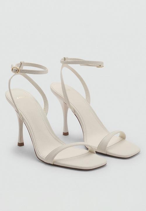 MANGO - Rose heel - light beige