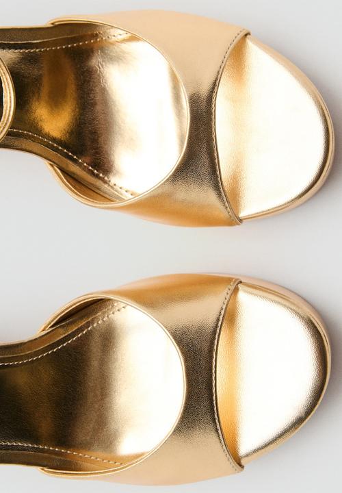 MANGO - Jones heel - gold
