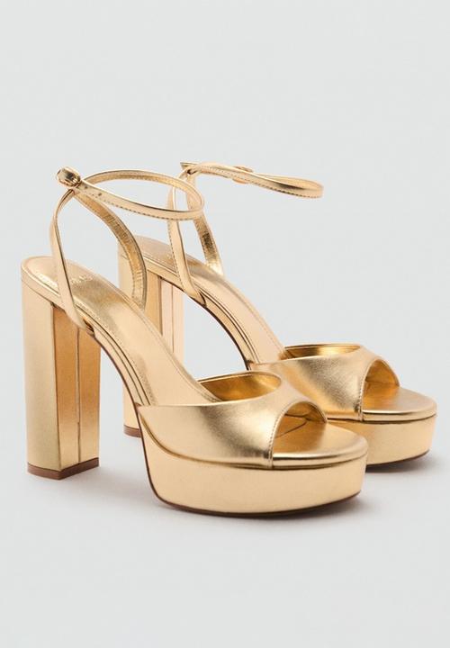MANGO - Jones heel - gold