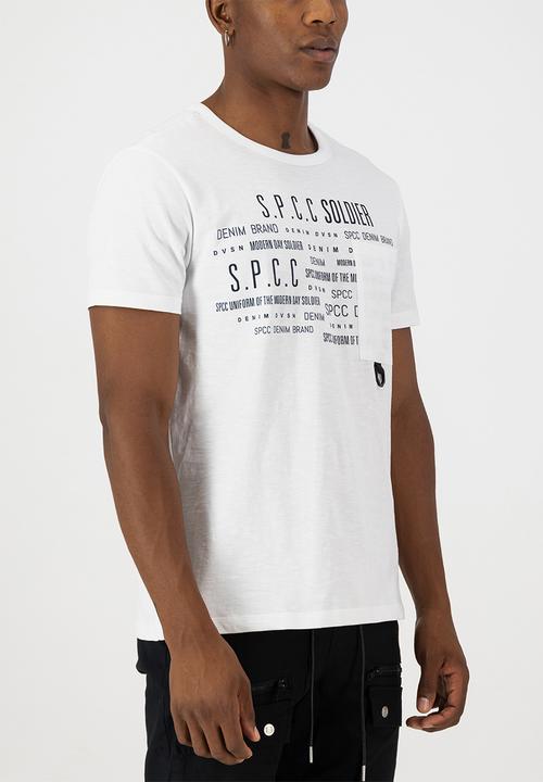 S.P.C.C - Keaton Tee - Optical White