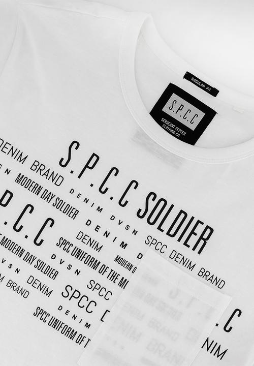 S.P.C.C - Keaton Tee - Optical White