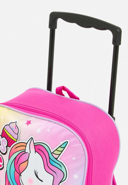 Character Group - Unicorn trolley bag - pink