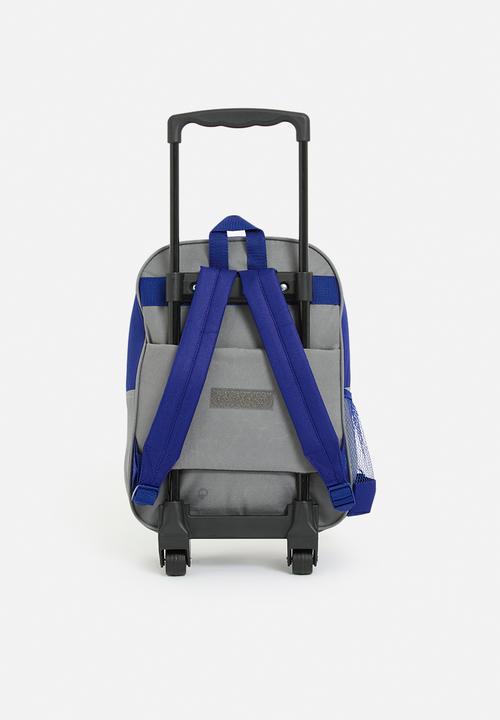 Character Group - T-rex trolley bag - green & blue