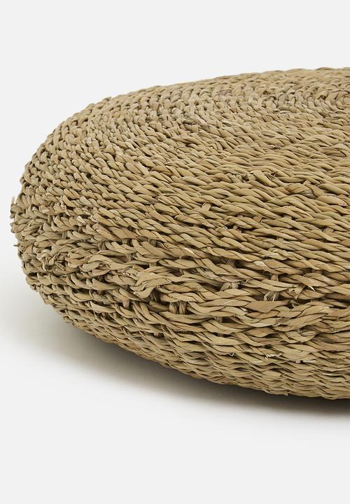 H&S - Pouf round - natural