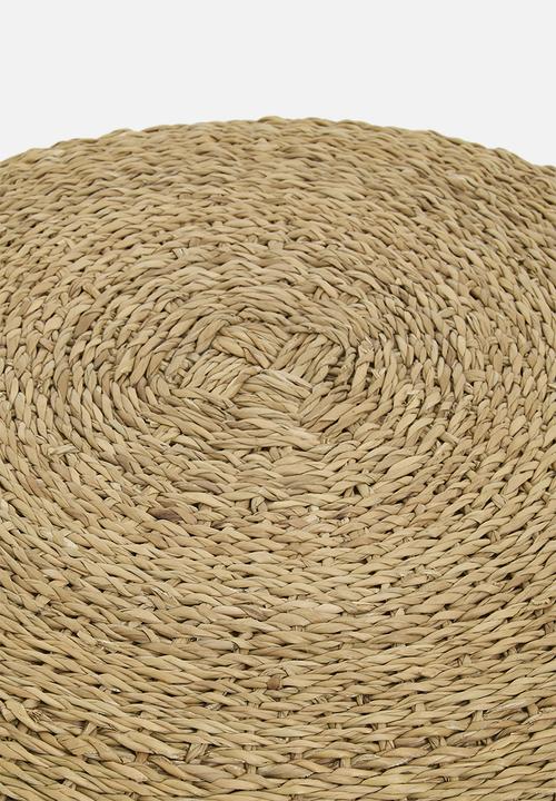 H&S - Pouf round - natural