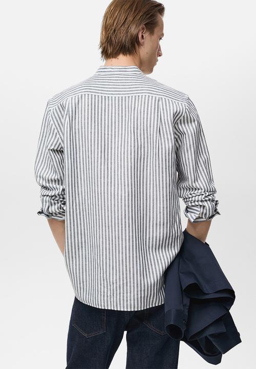 MANGO - Shirt chennair - navy