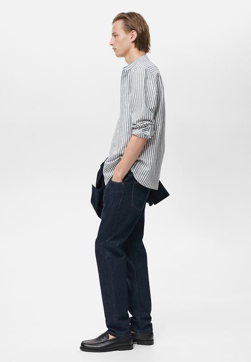 MANGO - Shirt chennair - navy