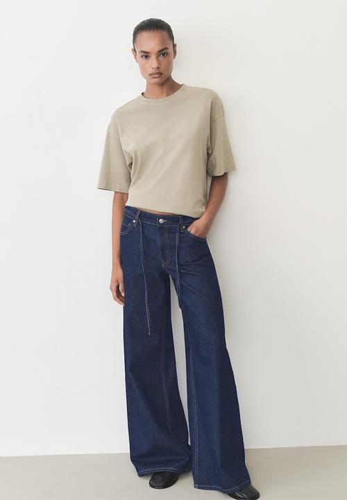 MANGO - Jeans Olivia - Open Blue