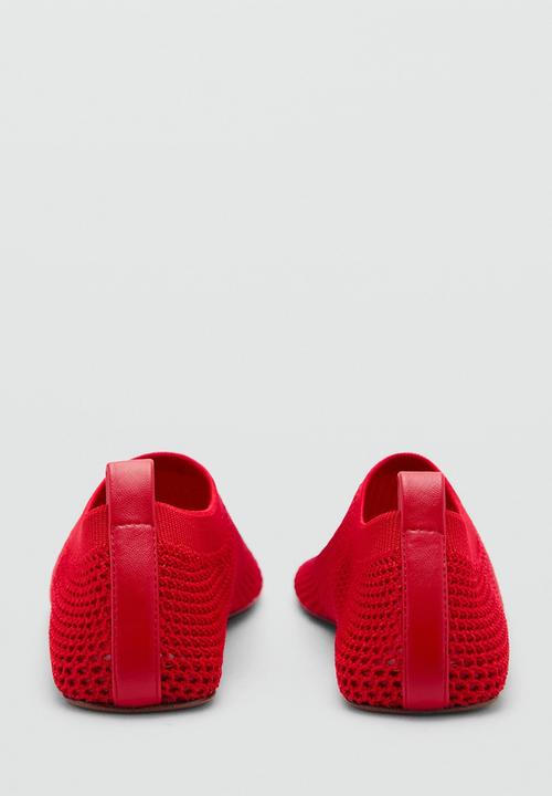 MANGO - Jane slip-on - red