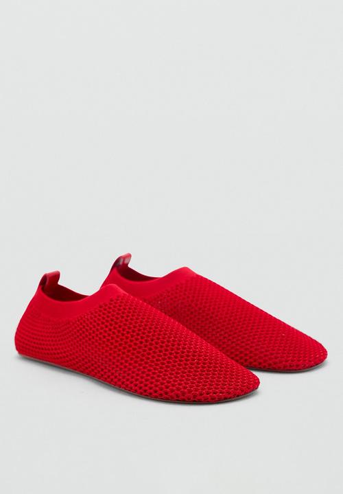 MANGO - Jane slip-on - red