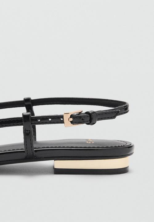 MANGO - Mely slingback - black