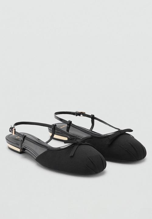 MANGO - Mely slingback - black