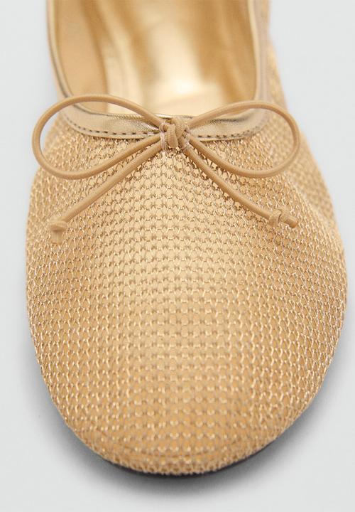 MANGO - Amelia1 pump - gold