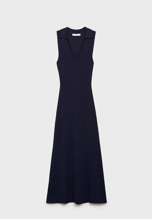 MANGO - Dress Moiso - Navy