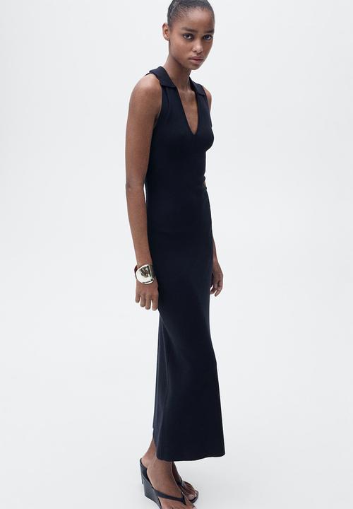 MANGO - Dress Moiso - Navy