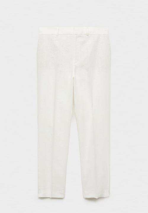 MANGO - Trousers Boreli - Natural