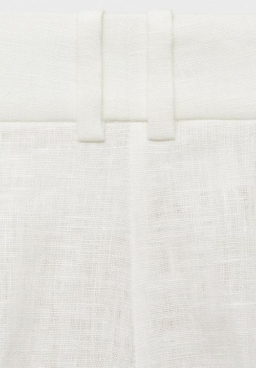 MANGO - Trousers Boreli - Natural