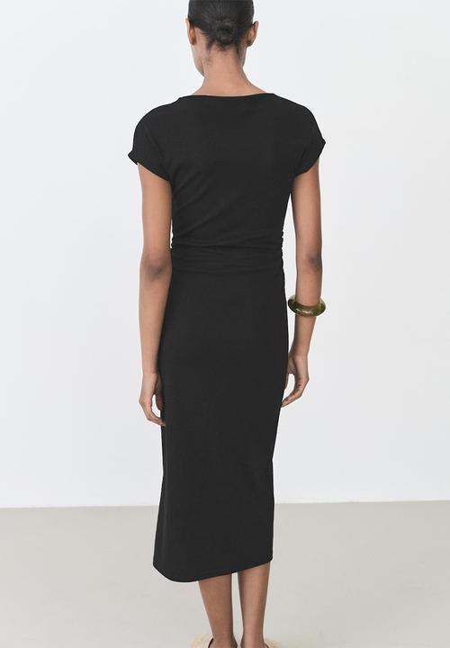 MANGO - Dress Carrot - Black