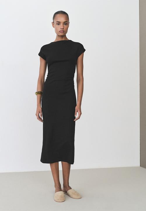 MANGO - Dress Carrot - Black