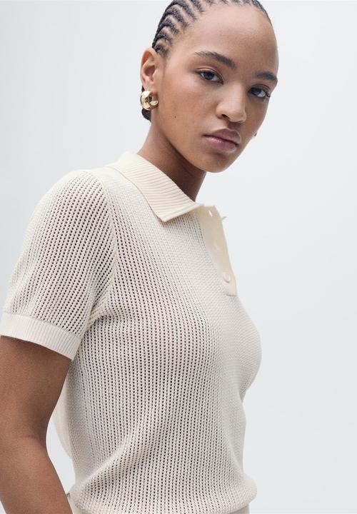 MANGO - Sweater Victoria - Light Beige
