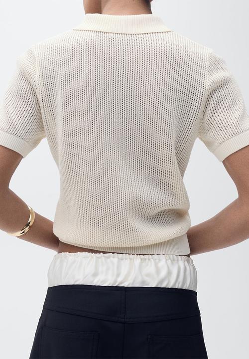 MANGO - Sweater Victoria - Light Beige