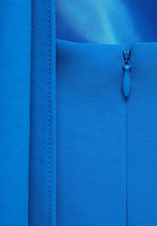 MANGO - Dress Irea - Medium Blue