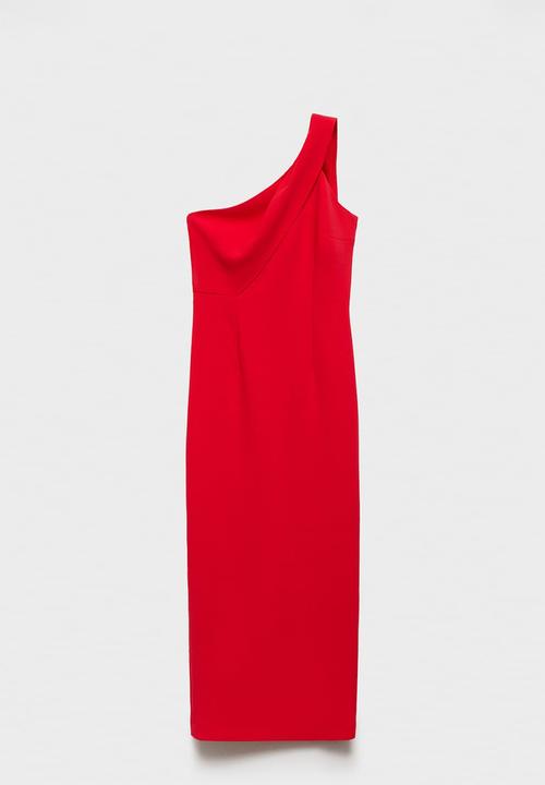 MANGO - Dress Irea - Red