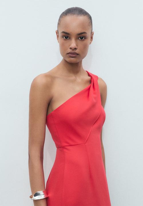 MANGO - Dress Irea - Red