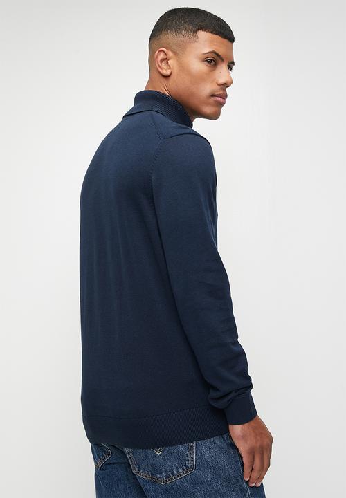 Ben Sherman - Roll Neck Knit - Navy